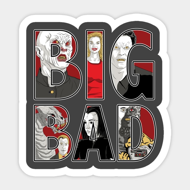 Buffy the Vampire Slayer - BIG BAD Sticker by bovaart